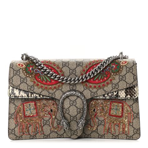 gucci elephant purse|Gucci shoulder bag.